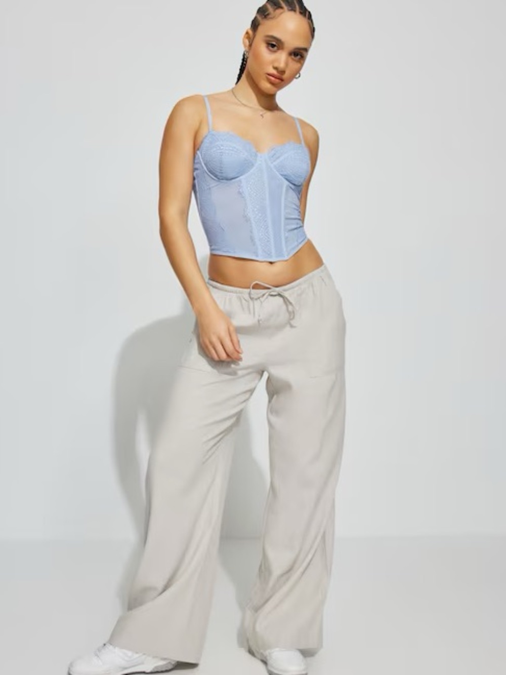 Garage Millie Linen Pull on Pants